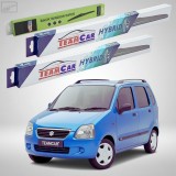 Cumpara ieftin Ștergătoare Suzuki Wagon R+ MM 2000-2007 | Set Față și Spate Hibrid &ndash; TeamCar&reg;