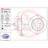 Set disc frana Mercedes V-Class (638/2) 02.96-07.03, Vito Box (W638) 03.97-07.03, Vito Bus (W638) 02.96-07.03, Spate, 280X10mm, plin, BREMBO