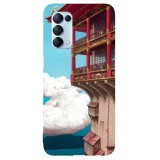 Husa compatibila cu Oppo A53 model Spirited Away Hotel, Silicon, TPU, Viceversa, Transparent, Carcasa