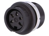 Conector DIN mamă 5 pini lipire