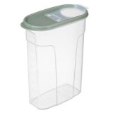 Recipient pentru Cereale &ndash; Depozitare Practică cu Capac Verde Menta, CMCLASS