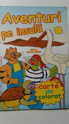 Aventuri pe insula (Carte de colorat) (5+1)4 foto