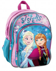 Rucsac Herlitz cu doua compartimente licenta Frozen Sisters foto