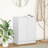 vidaXL Bufetă albă 57x34x76 cm din lemn prelucrat
