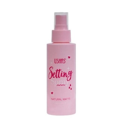 Spray fixare machiaj, Ushas, Natural Matte, 120 ml foto