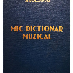 A. Doljanski - Mic dictionar muzical (1960)