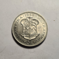 Africa de Sud 5 Shillings 1960 UNC