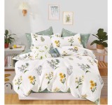Cumpara ieftin Lenjerie pat dublu,bumbac finet,6 piese,cearceaf normal 220x240cm, cearceaf pilota 200x220cm, 2 fete de perna 50x70, 2 fete de perna 70x70-A1064