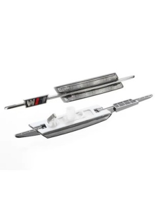 Set 2 Semnalizari Aripa Led Aspect Smoke pentru BMW E90, E91, E92, E93 foto