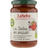 Sos de Rosii Bio LaSelva pentru Copii, 100% Rosii Toscana, Fara Zahar/Sare, Vegan, 350g
