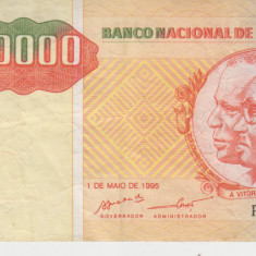 M1 - Bancnota foarte veche - Angola - 50000 kwanzas