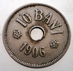 2.387 ROMANIA 10 BANI 1906 J foto