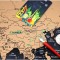 World map - scratch card with flags + accessories 23442 - 5