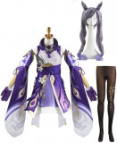 Pentru Cosplay Genshin Impact Costum Set Complet Anime RPG cu Perucă pentru Cosplay - Tinuta de Halloween Pentru Adult Unisex Mari, Oem