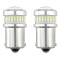 Bec pozitie ciresa auto tip LED Canbus, R5W, 12V-24V; BA15s, 24 LED SMD + 6 LED SMD 3030, 2 buc. AutoDrive ProParts