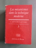 Les mecanismes dans tehnique moderne, vol. 3 - I. Artobolevski, 1976 / R1F