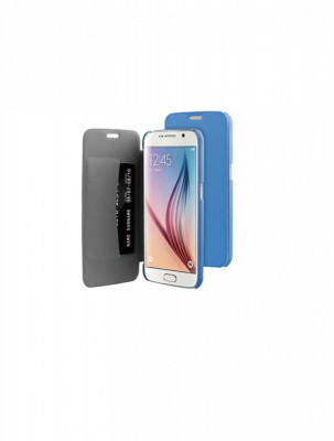 Husa Book Case Samsung Galaxy S6 g920 Blue foto