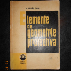 N. MIHAILEANU - ELEMENTE DE GEOMETRIE PROIECTIVA (1966)