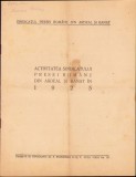 A1418 Activitatea Sindicatului presei rom&acirc;ne din Ardeal și Banat &icirc;n 1925, 1926, Tipografia Dr S Bornemisa, Cluj, exemplar Lucian Bolcaș