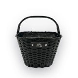 Cos fata biciclete &quot;Click&quot; sistem prindere pipa ghidon, culoare negru Cod:A258
