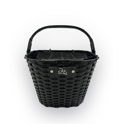 Cos fata biciclete &amp;quot;Click&amp;quot; sistem prindere pipa ghidon, culoare negru Cod:A258 foto