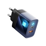Cumpara ieftin Incarcator de Calatorie Forcell F-Energy GaN VT-39, Type-C + USB-A, PD QC 4.0, 4A, 45W, Gri