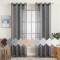 Set 2 Draperii 140 x 265 cm, Gri - CN