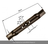 Cutit masina de tuns iarba Bosch Rotak 32cm