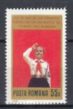 ROMANIA 1979 LP 981 - 30 ANI PRIMELE DETASAMENTE DE PIONIERI MNH