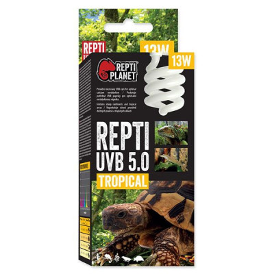 Bec REPTI PLANET Repti UVB 5.0 Tropical 13W foto