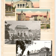 ROMANIA. Oradea Lot 16 buc. carti postale circulate si necirculate