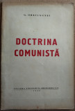 G. OBREJA-IASI: DOCTRINA COMUNISTA (1937)[ED. ATHANASIE D.GHEORGHIU / IASI 1942]