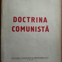 G. OBREJA-IASI: DOCTRINA COMUNISTA (1937)[ED. ATHANASIE D.GHEORGHIU / IASI 1942]