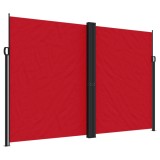 Cumpara ieftin Copertina laterala retractabila, rosu, 220x600 cm