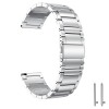 Curea din metal, compatibila Samsung Galaxy Watch 4 Classic, 42mm, telescoape Quick Release, Silver