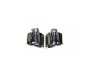 Ornament de toba compatibil Audi model tip RS-Argintiu
