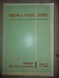 Probleme de filozofie a stiintei: Ontologie si Epistemologie anul 4 nr. 41972