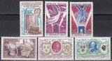 Franta 1968 - Istorie, 6 Serii, MNH
