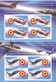 AVIATIE.DE LA COANDA LA F-16,SET MINICOLI,2016,Lp.2121,MNH **,ROMANIA., Spatiu, Nestampilat