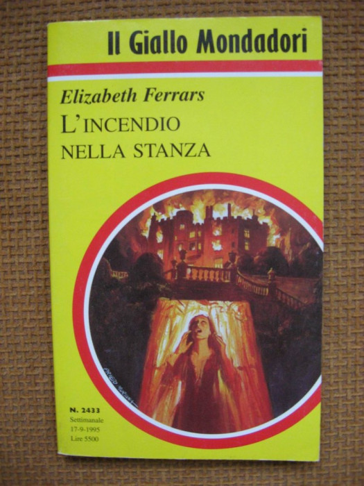 Elizabeth Ferrars - L&#039;incendio nella stanza (in limba italiana)