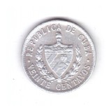 Moneda Cuba 20 centavos 1969, stare buna, curata