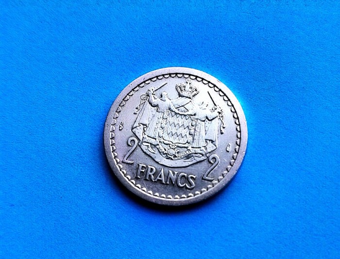 2 Francs 1943 Monaco-RAR