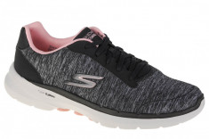 Pantofi pentru adida?i Skechers Go Walk 6 - Magic Melody 124506-BKPK negru foto