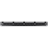 Patch Panel 24 porturi RJ45 UTP 19&#039;, Cat5/5e - TRENDnet TC-P24C5E SafetyGuard Surveillance