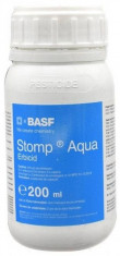 Erbicid STOMP AQUA - 200 ml, BASF, Preemergent, Selectiv, Porumb, Floarea Soarelui, Grau, Ceapa, Vita de vie foto