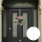 Suport decor usi - 35 cm - plastic - transparent Best CarHome