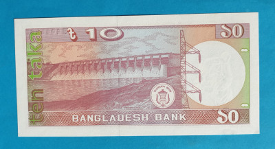 10 Taka - Bancnota veche Bangladesh - piesa SUPERBA - UNC foto