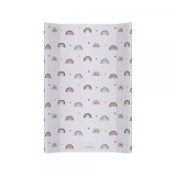 Saltea de infasat bebe moale 70x47,5 Rainbow Grey 404