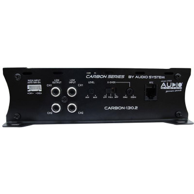 Amplificator Audio-Systems CARBON-130.2, 2x130 sau 1x320 watts, in 2 sau 4 ohm, clasa AB CarStore Technology foto