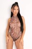 Eross body Abstract M Brown